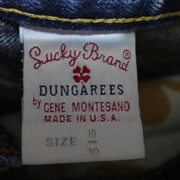 Lucky Brand Cut Off Shorts Women's Size 10/30 Blue Denim Distressed Casual - Picture 6 of 13